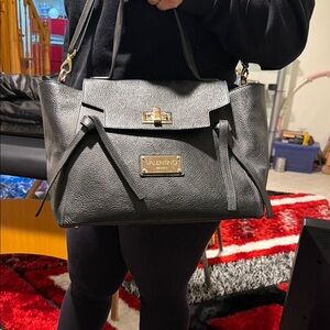 Valentino Black Satchel Bag